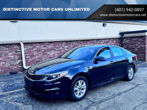 2017 Kia Optima for sale at DISTINCTIVE MOTOR CARS UNLIMITED in Johnston RI