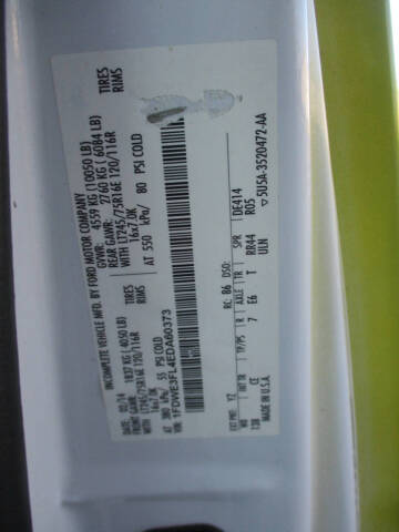 2014 Ford E-Series E-350 SD