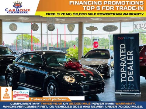 2016 Volkswagen Beetle for sale at CarDome in Detroit MI