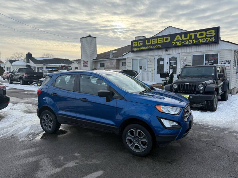 2020 Ford EcoSport for sale at SG USED AUTOS in Tonawanda NY