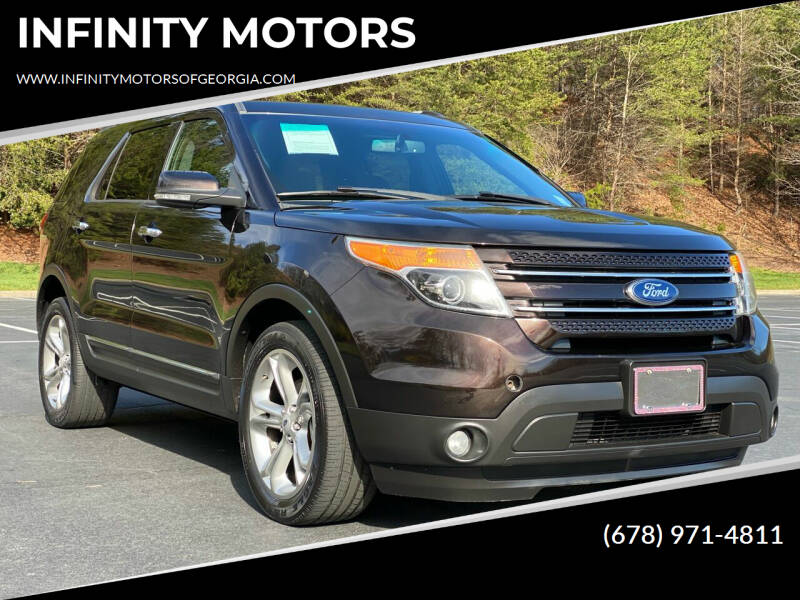 2013 Ford Explorer for sale at INFINITY MOTORS in Gainesville GA