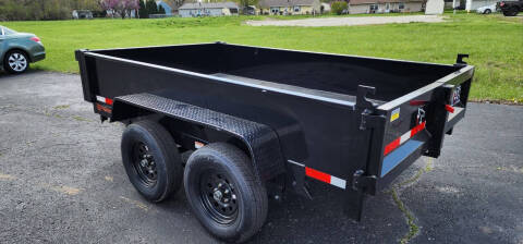 2026 QSA 6x10  Low Profile Dump Trailer