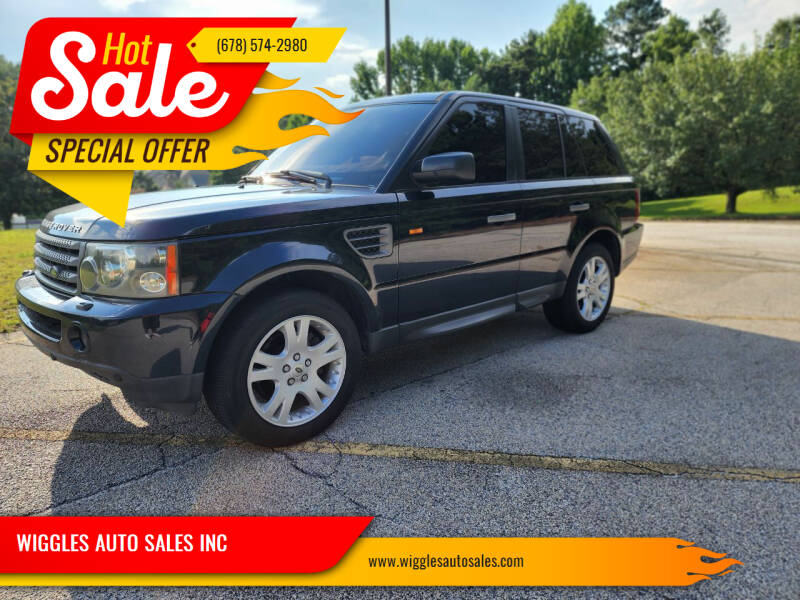 2006 Land Rover Range Rover Sport for sale at WIGGLES AUTO SALES INC in Mableton GA