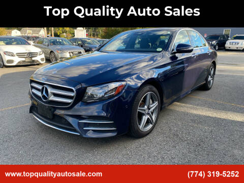 2017 Mercedes-Benz E-Class for sale at Top Quality Auto Sales in Westport MA