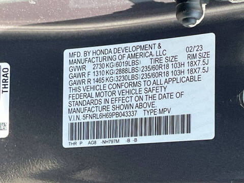 2023 Honda Odyssey EX-L