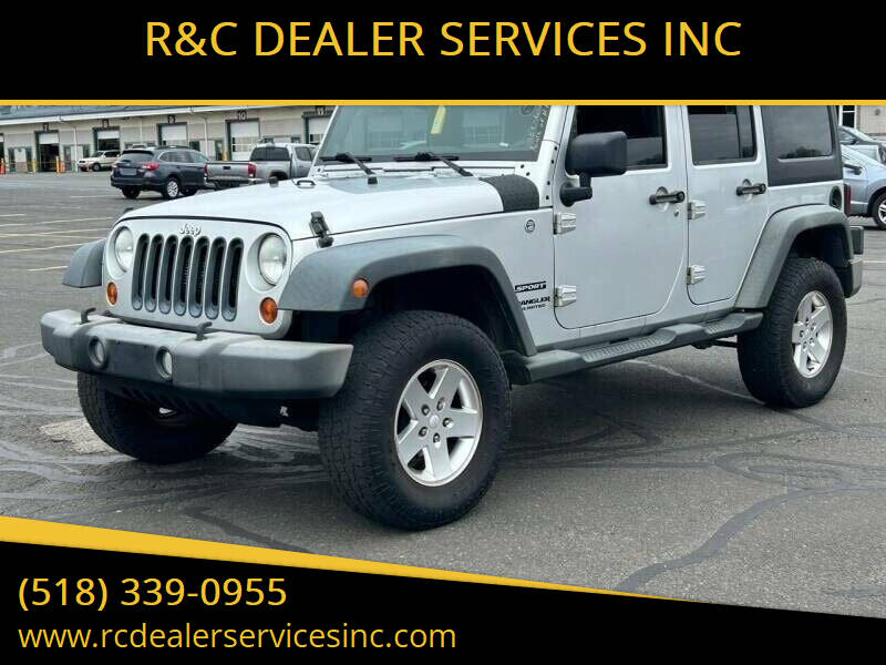 2012 Jeep Wrangler Unlimited for sale at R&C DEALER SERVICES INC in Cohoes NY