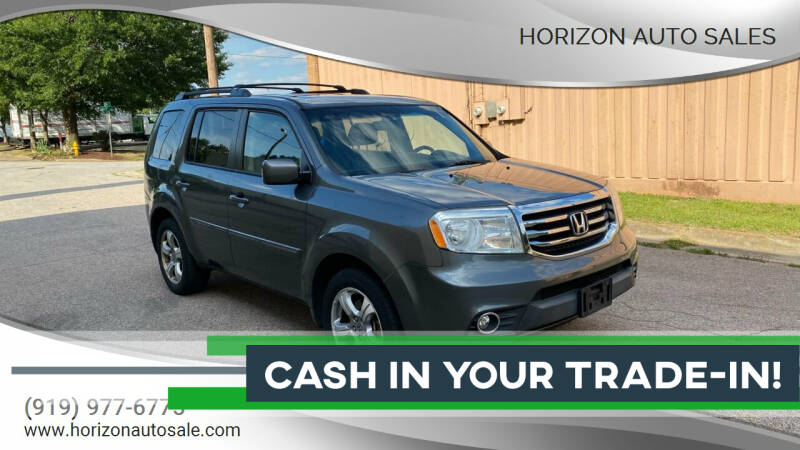 2012 Honda Pilot for sale at Horizon Auto Sales in Raleigh NC