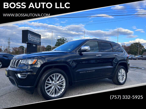 2018 Jeep Grand Cherokee for sale at BOSS AUTO LLC in Norfolk VA