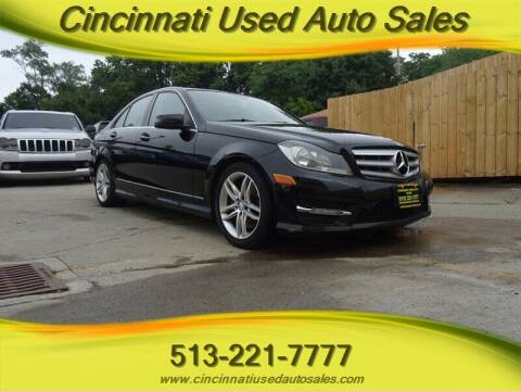 2013 Mercedes-Benz C-Class for sale at Cincinnati Used Auto Sales in Cincinnati OH