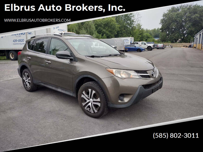 2013 Toyota RAV4 for sale at Elbrus Auto Brokers, Inc. in Rochester NY