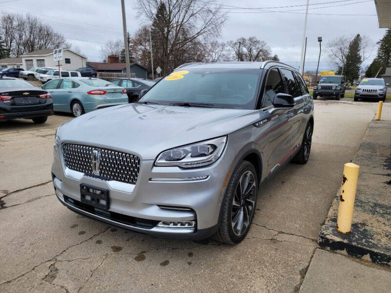 2021 Lincoln Aviator for sale at Clare Auto Sales, Inc. in Clare MI