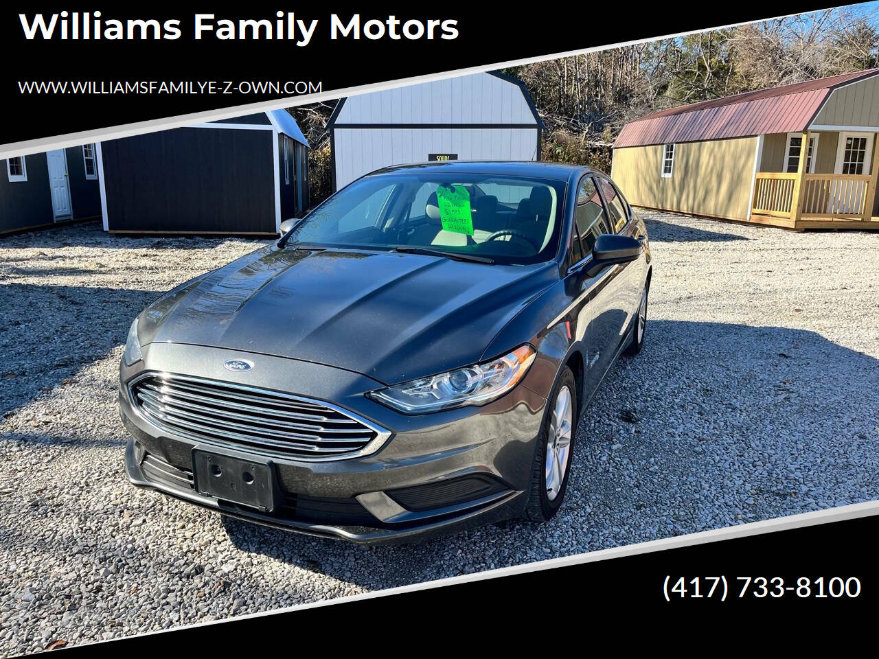 2018 Ford Fusion Hybrid for sale at Williams Family Motors in Buffalo, MO