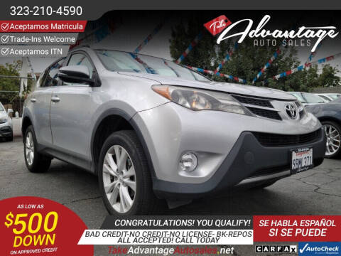 2015 Toyota RAV4 for sale at ADVANTAGE AUTO SALES INC in Bell CA