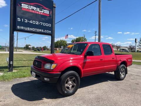 2002 Toyota Tacoma for sale at SIRIUS MOTORS INC in Monroe OH