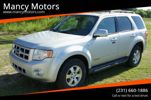 2008 Ford Escape for sale at Mancy Motors in Mancelona MI