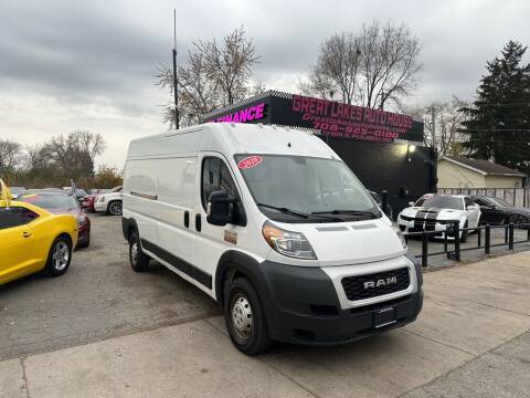 2020 RAM ProMaster for sale at Great Lakes Auto House in Midlothian IL