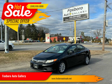 2012 Honda Civic for sale at Foxboro Auto Gallery in Foxboro MA