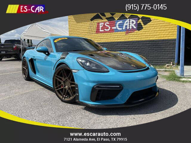 2017 Porsche 718 Cayman for sale at Escar Auto - 9809 Montana Ave Lot in El Paso TX