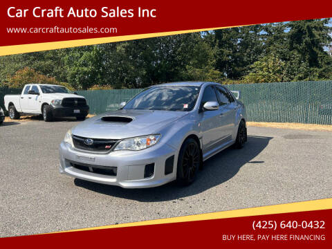 2013 Subaru Impreza for sale at Car Craft Auto Sales Inc in Lynnwood WA