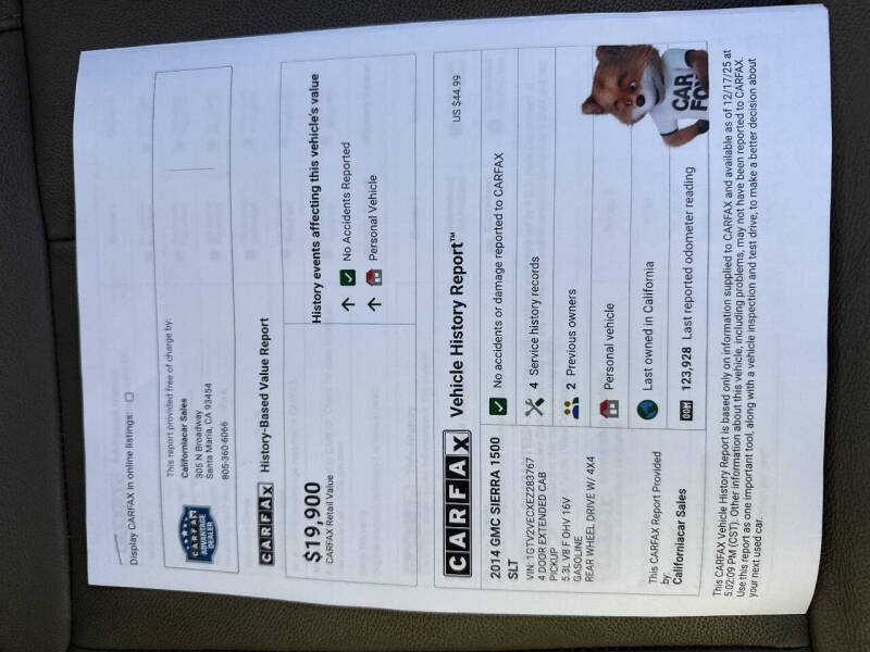 2014 GMC Sierra 1500 SLT