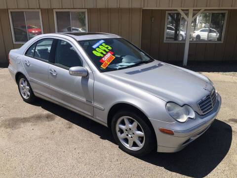 2001 Mercedes-Benz C-Class for sale at A1 AUTO SALES in Clovis CA