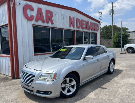 2012 Chrysler 300 for sale at Cars On Demand 3 in Pasadena TX