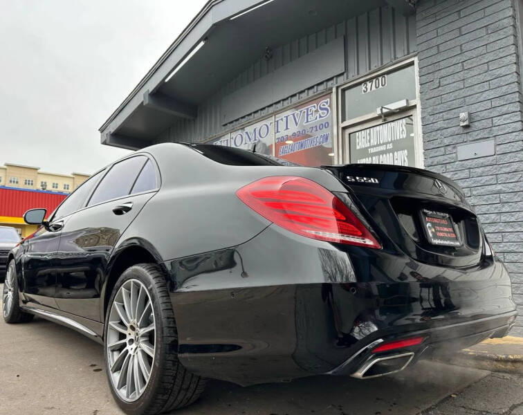 2016 Mercedes-Benz S-Class S 550