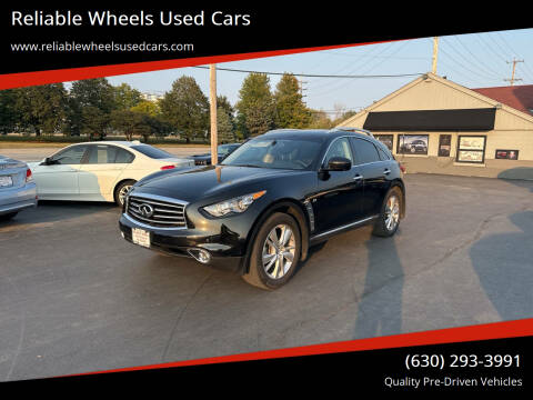 2016 Infiniti QX70 for sale at Reliable Wheels Used Cars in West Chicago IL