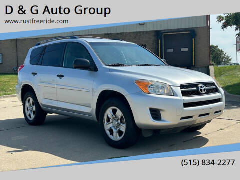 2010 Toyota RAV4 for sale at D & G Auto Group in De Soto IA