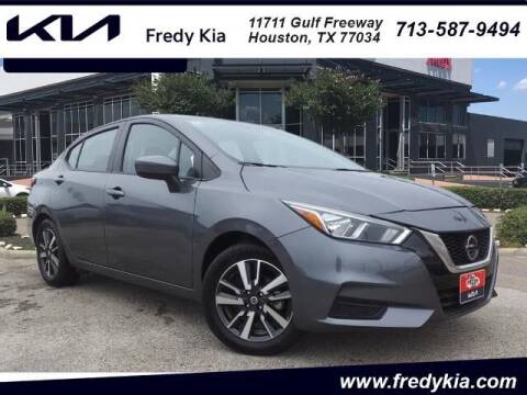 2021 Nissan Versa for sale at FREDY CARS FOR LESS in Houston TX