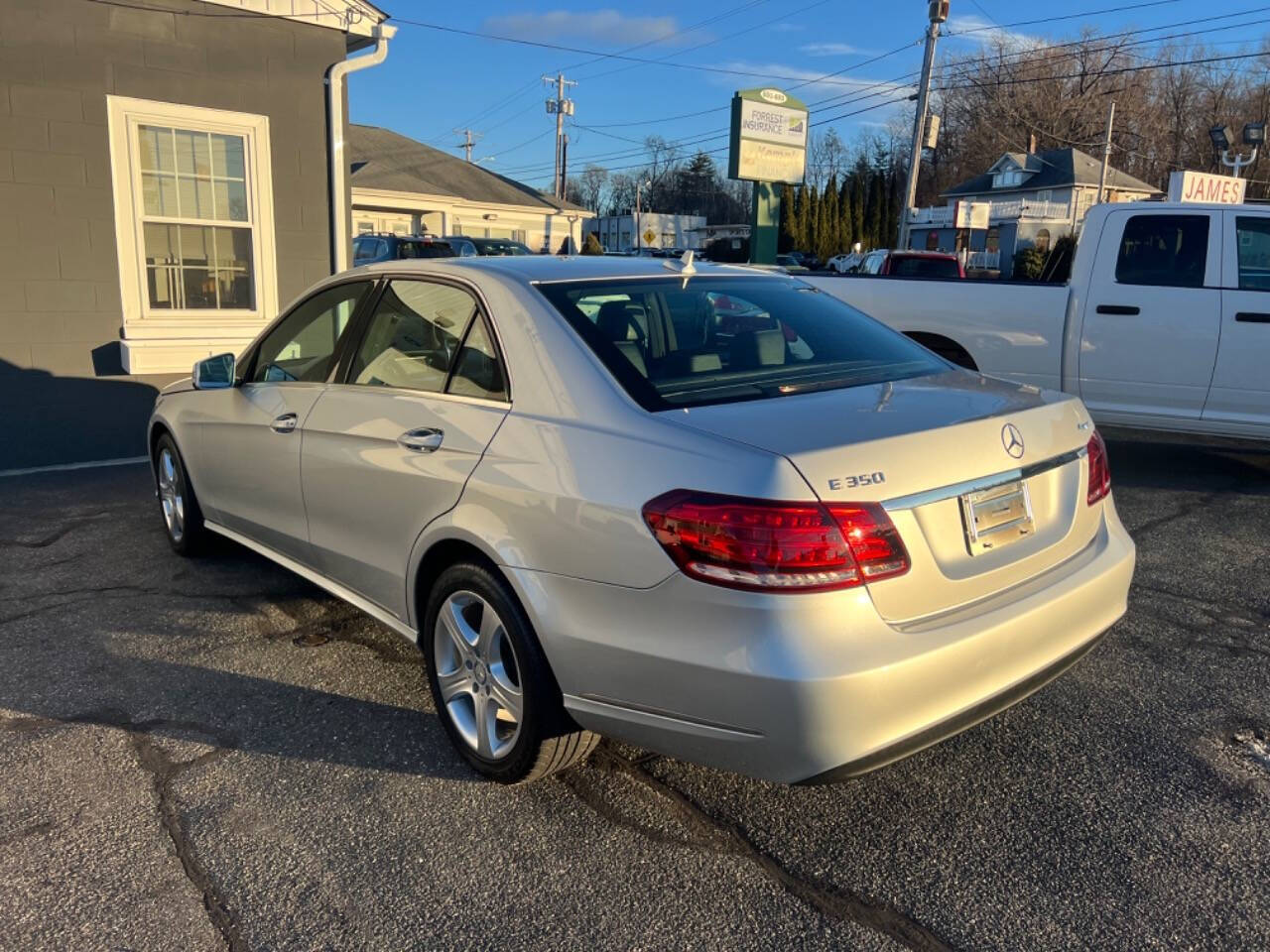 2014 Mercedes-Benz E-Class for sale at James Motors Inc. in East Longmeadow, MA