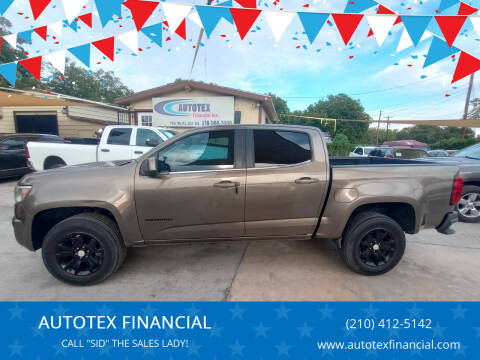 2015 Chevrolet Colorado for sale at AUTOTEX FINANCIAL in San Antonio TX