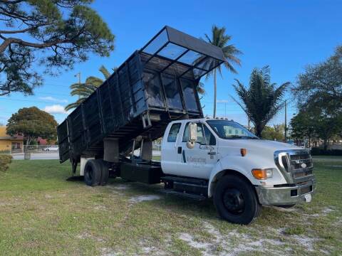 2006 Ford F-650 DUMP TRUCK for sale at Transcontinental Car USA Corp in Fort Lauderdale FL