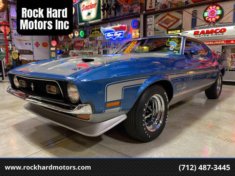 1971 Ford Mustang for sale at Rock Hard Motors Inc in Treynor IA