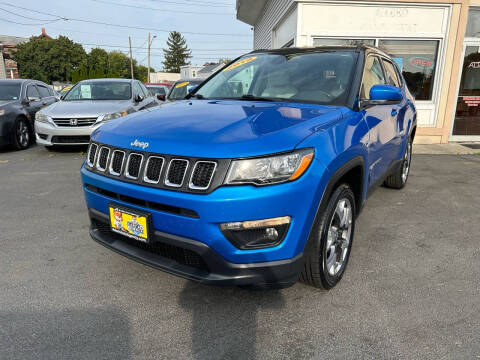 2019 Jeep Compass for sale at ADAM AUTO AGENCY in Rensselaer NY