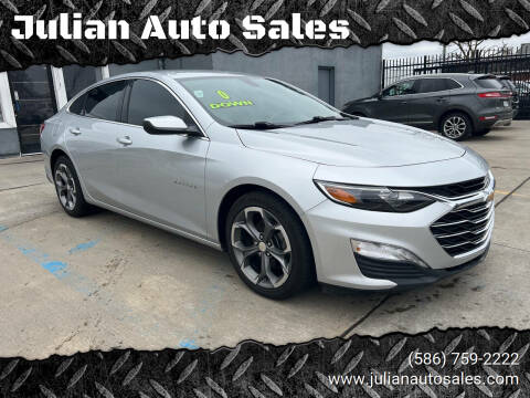 2020 Chevrolet Malibu for sale at Julian Auto Sales in Warren MI