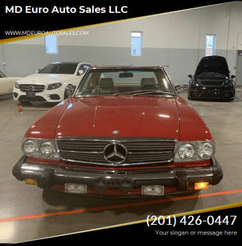 1989 Mercedes-Benz 560-Class for sale at MD Euro Auto Sales LLC in Hasbrouck Heights NJ