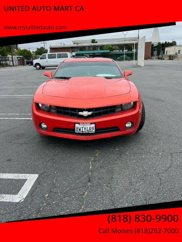 2012 Chevrolet Camaro for sale at UNITED AUTO MART CA in Arleta CA