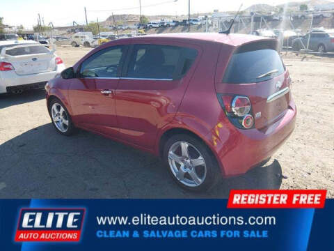 2013 Chevrolet Sonic LTZ Manual