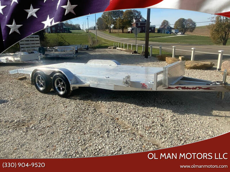 2022 Wolverine 7 x 18 Car/Equipment 7000GVW for sale at Ol Man Motors LLC - Trailers in Louisville OH