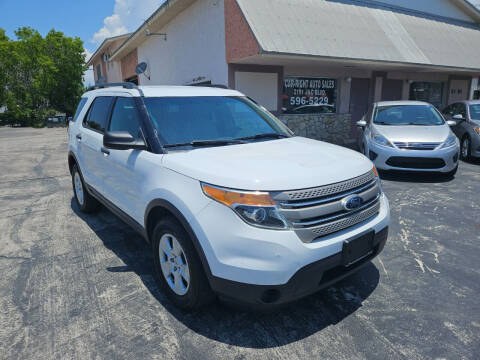 2013 Ford Explorer for sale at CAR-RIGHT AUTO SALES INC in Naples FL
