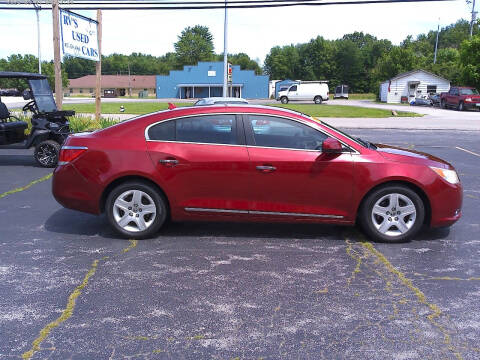 2010 Buick LaCrosse for sale at R V Used Cars LLC in Georgetown OH