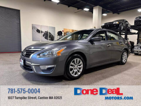 2015 Nissan Altima for sale at DONE DEAL MOTORS in Canton MA