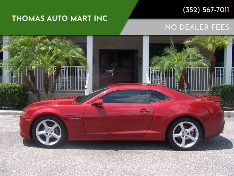 2015 Chevrolet Camaro for sale at Thomas Auto Mart Inc in Dade City FL