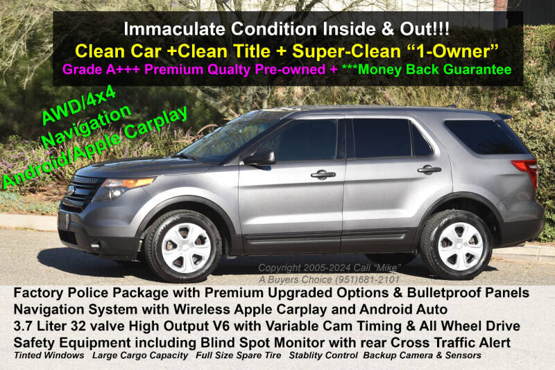 2015 Ford Explorer for sale at A Buyers Choice in Jurupa Valley CA