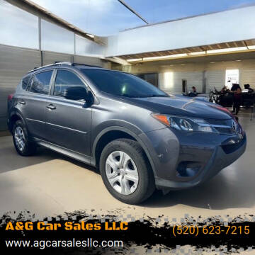 2015 Toyota RAV4 for sale at A&G Car Sales LLC in Tucson AZ