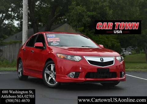 2013 Acura TSX for sale at Car Town USA in Attleboro MA