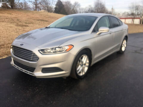 2013 Ford Fusion for sale at Hitt & Mis Auto in Cape Girardeau MO