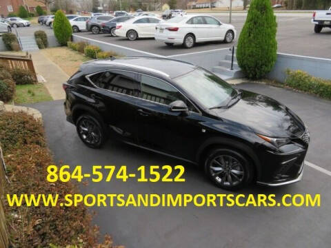 2020 Lexus NX 300 for sale at Sports & Imports INC in Spartanburg SC