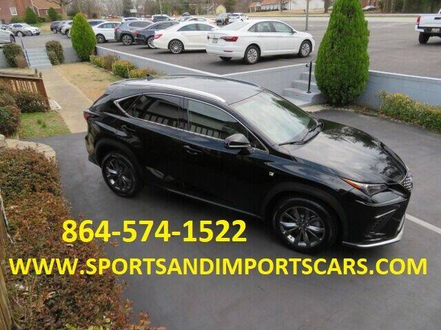 2020 Lexus NX 300 for sale at Sports & Imports INC in Spartanburg SC